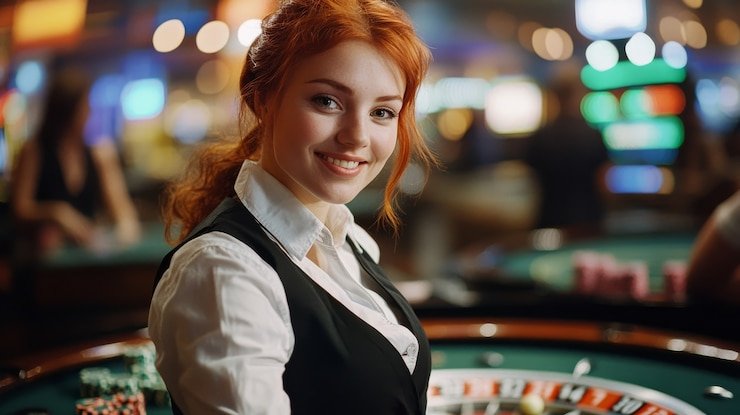ledak live blackjack table in full-screen mode